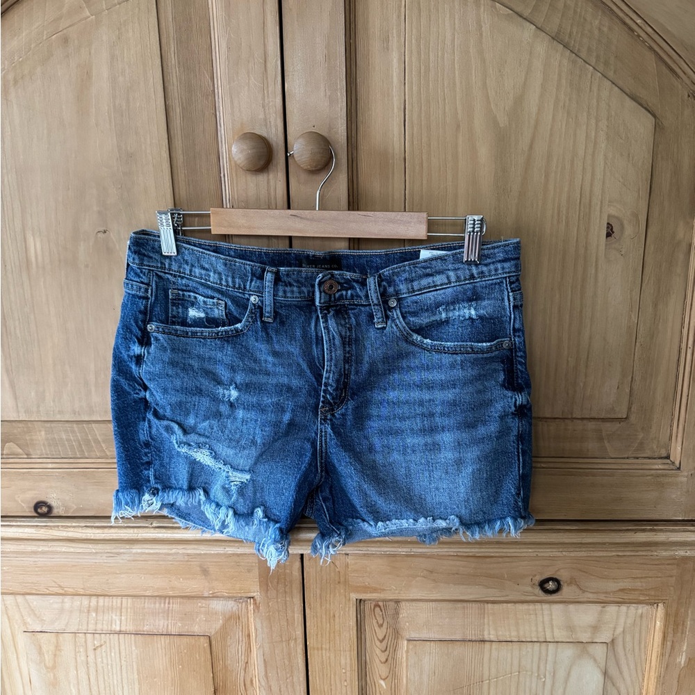 Silver brand. “ Not your boyfriend’s “ denim cut off shorts.